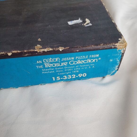 Eaton 1978 Puzzle "Cycling" 500 Missing One Piece 18"x24"  Treasure Collection - Picture 11 of 15